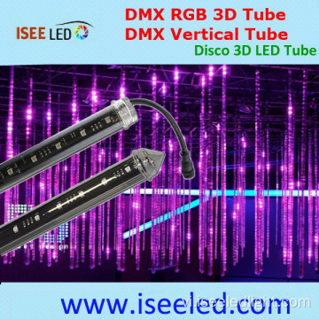 20cm đường kính 3D LED ống DMX kiểm soát